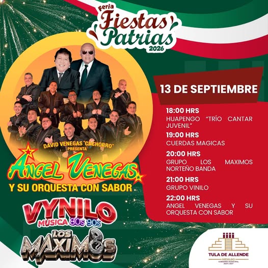 Continúan los Festejos Patrios en Tula de Allende