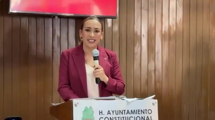 Tania Valdez rinde su Segundo Informe de Gobierno