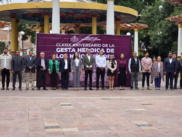 Conmemoran en Tula de Allende la Gesta Heroica de los Niños Héroes