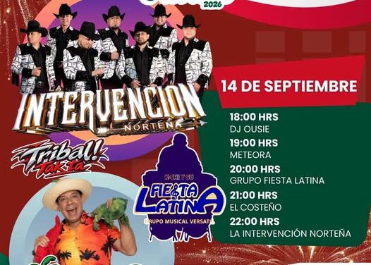La fiesta continúa este 14 de septiembre en Tula de Allende
