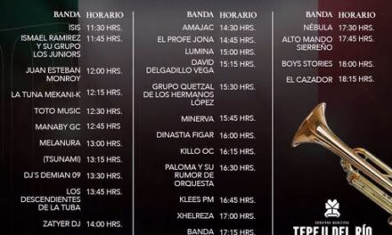 No te pierdas el Concurso de bandas y solistas locales 2026 en Tepeji del Río