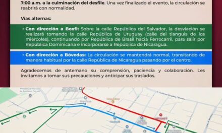 Habrá cambio en las vialidades por desfile cívico en Atotonilco de Tula