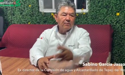 Entrevista a Sabino García Jasso, ex director de la Comisión de Agua y Alcantarillado de Tepeji del Río (CAAMTROH)