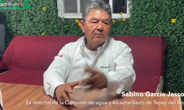 Entrevista a Sabino García Jasso, ex director de la Comisión de Agua y Alcantarillado de Tepeji del Río (CAAMTROH)
