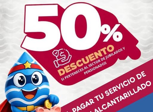 CAAMTROH ofrece 50% de descuento en el servicio de agua a adultos mayores