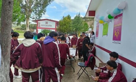 Realizan Jornada de Salud en COBAEH Santiago Tlautla
