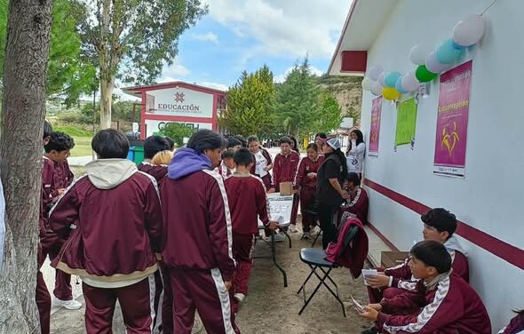 Realizan Jornada de Salud en COBAEH Santiago Tlautla