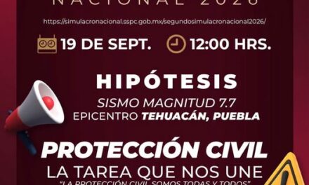 Atotonilco de Tula se suma al Segundo Simulacro Nacional 2026