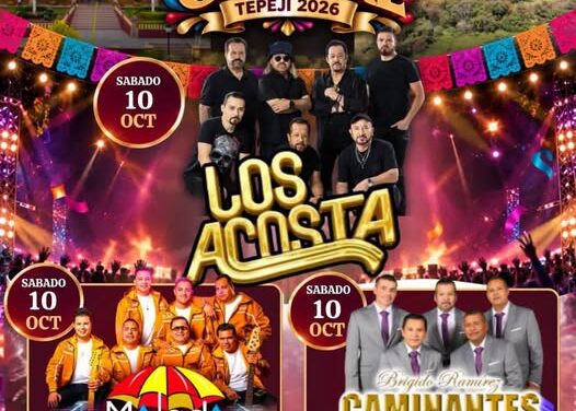 Presentan cartelera de las Fiestas de Octubre 2026 en Tepeji del Río