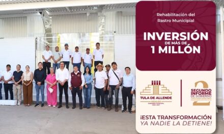Rehabilitan Rastro Municipal de Tula de Allende con inversión superior al millón de pesos