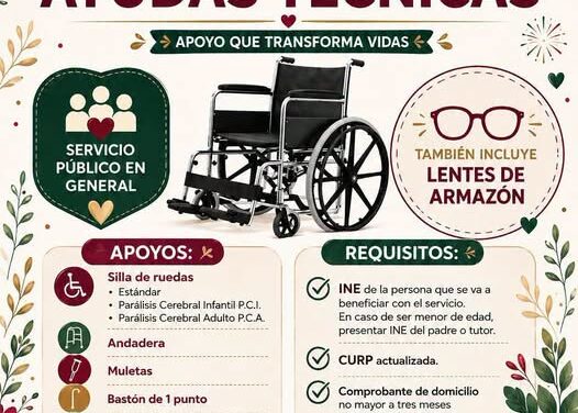 DIF Tepeji del Río abre pre-registro para apoyos funcionales y lentes