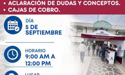 CAAMTROH instalará módulo de atención para vecinos de Santa María Quelites