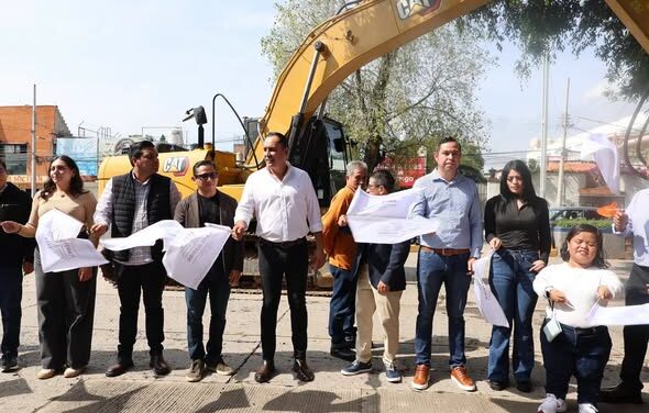 Arranca reconstrucción de la Avenida Melchor Ocampo en Tula con inversión de más de 50 mdp