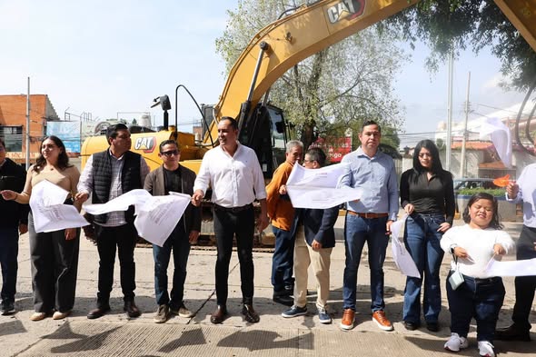 Arranca reconstrucción de la Avenida Melchor Ocampo en Tula con inversión de más de 50 mdp