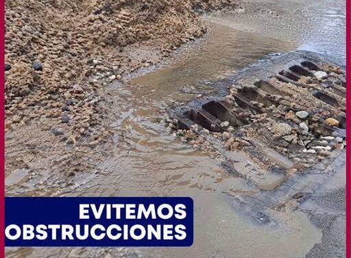 Materiales de construcción mal asegurados pueden provocar inundaciones