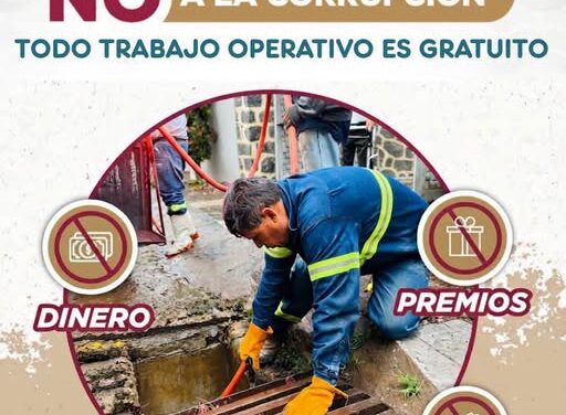 CAAMTROH exhorta a la población a no entregar dinero a trabajadores por servicios operativos