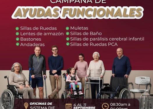 DIF de Atotonilco de Tula anuncia campaña de ayudas funcionales