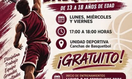 Tepeji del Río invita a jóvenes a integrarse a la Escuela Municipal de Basquetbol