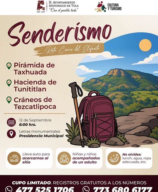 Invitan a recorrido de senderismo en el Cerro del Elefante