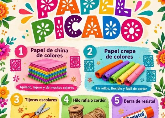 DIF Tepeji invita a la comunidad a participar en taller de papel picado