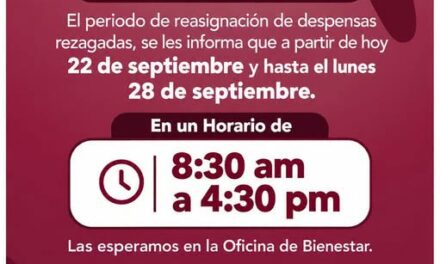 Inicia reasignación para personas rezagadas del programa “Mujer Bienestar” en Tepeji del Río