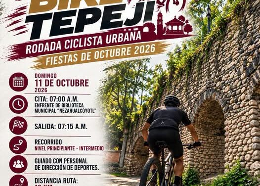 Invitan a participar en la rodada ciclista Urban Bike Tepeji