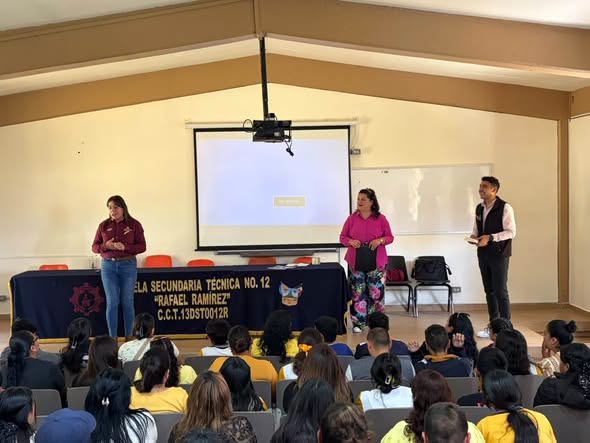 Realizan jornada de prevención del suicidio en secundaria de Tepeji del Río