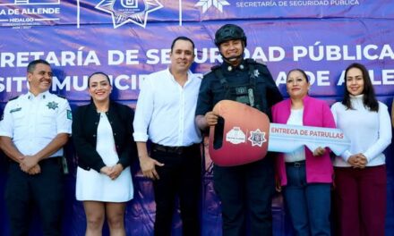 Tula de Allende incorpora cuatro nuevas patrullas para fortalecer la seguridad pública