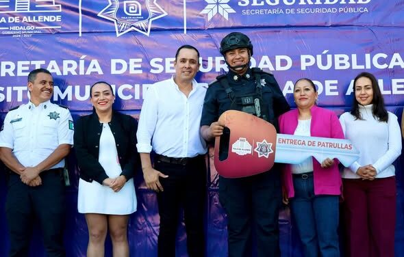 Tula de Allende incorpora cuatro nuevas patrullas para fortalecer la seguridad pública