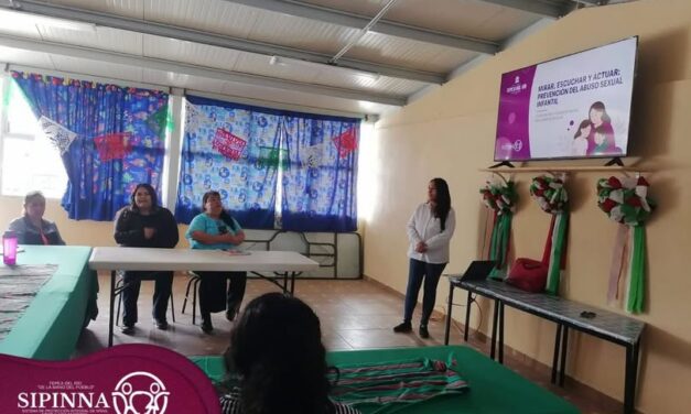 Fortalecen a docentes para prevenir y atender situaciones de abuso sexual infantil