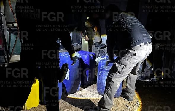 FGR asegura más de 7 mil 600 litros de hidrocarburo en Tlahuelilpan