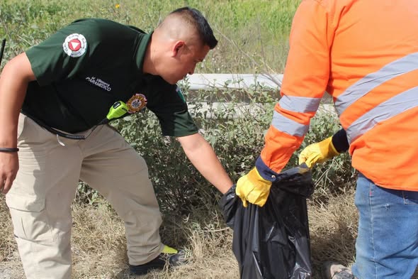 Realizan jornada de limpieza en el área de influencia del río Tula en Atotonilco
