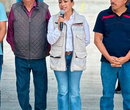Inauguran calle Las Torres en la colonia Benito Juárez