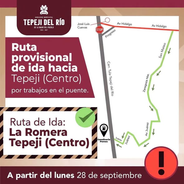 Obras en el puente La Romera provocarán cierre vial; estas son las rutas alternas