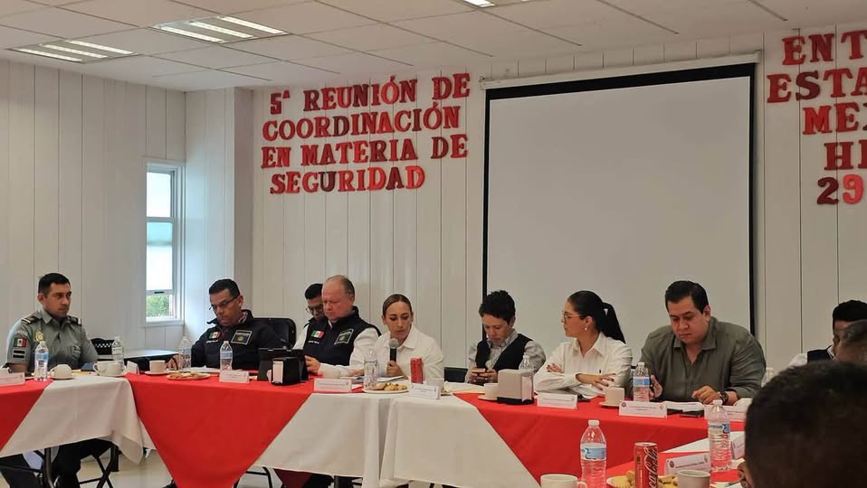 Tepeji del Río participa en reunión interestatal de coordinación en materia de seguridad