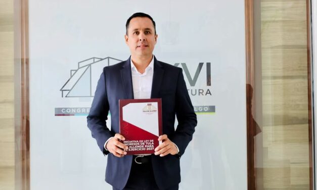 Gobierno de Tula entrega la Iniciativa de Ley de Ingresos Municipal 2027 ante el Congreso del Estado