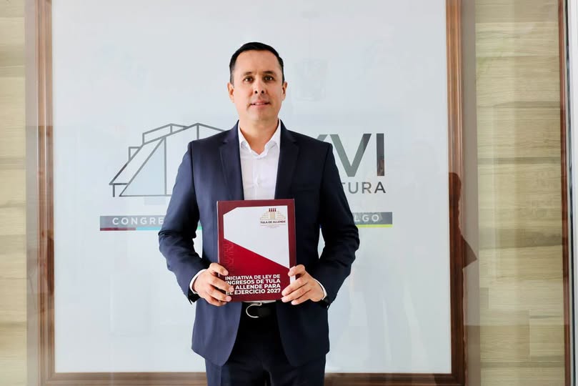 Gobierno de Tula entrega la Iniciativa de Ley de Ingresos Municipal 2027 ante el Congreso del Estado