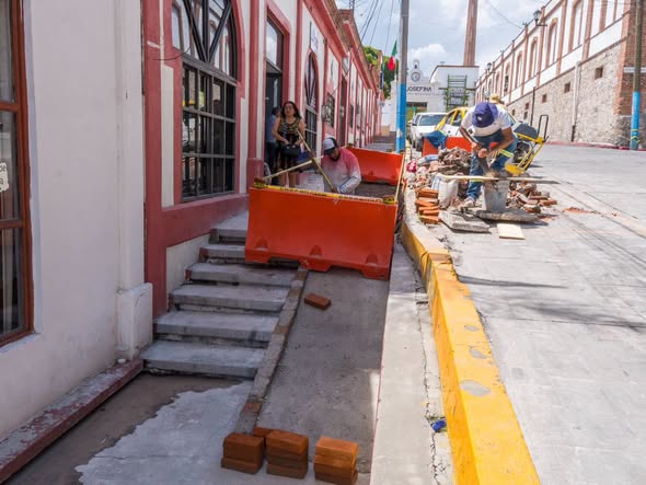 CAAMTROH rehabilita rampa de acceso para fortalecer infraestructura incluyente