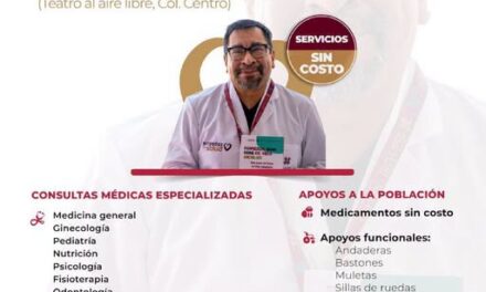 Tula realizará Brigada de Salud con servicios gratuitos