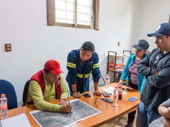 CAAMTROH revisa avances de infraestructura hidráulica en Melchor Ocampo