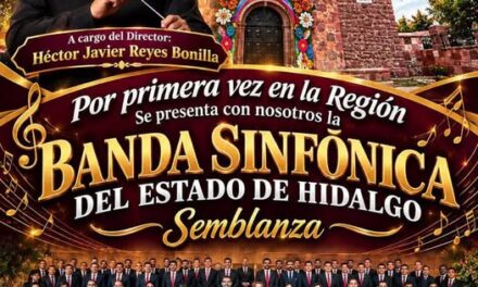 Banda Sinfónica del Estado de Hidalgo se presentará por primera vez en Atotonilco de Tula