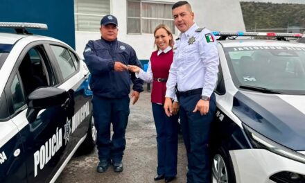 Refuerzan seguridad pública de Tepeji del Río con nuevo equipamiento policial
