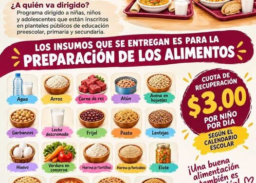 DIF Tepeji promueve el programa de Alimentación Escolar, Modalidad Caliente