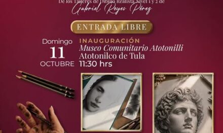 Presentarán muestra artística de dibujo realista en Atotonilco de Tula