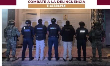SSPH desmantela punto presuntamente utilizado para la venta y distribución de narcóticos en Tlaxcoapan