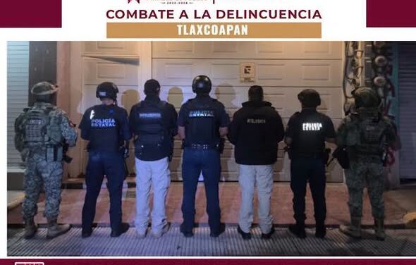 SSPH desmantela punto presuntamente utilizado para la venta y distribución de narcóticos en Tlaxcoapan