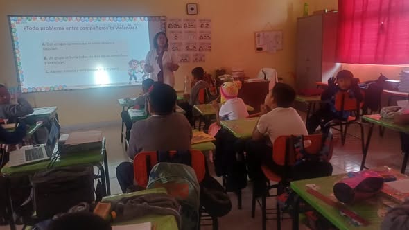 Impulsan acciones de prevención de la violencia en escuela primaria de Senderos