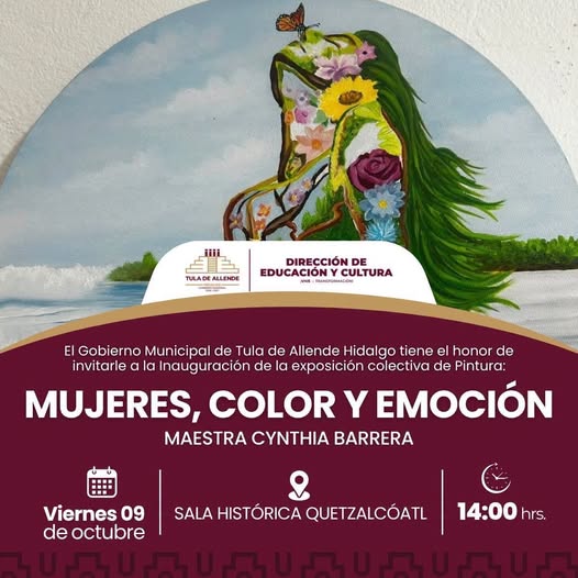 Tula de Allende prepara exposición artística “Mujeres, color y emoción”