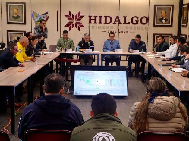 Gobierno de Hidalgo fortalece acciones de atención ante afectaciones por lluvias