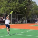 Inaugura Cristhian Martínez nuevas canchas de tenis con inversión superior a los 3.8 millones de pesos